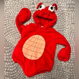 Carters Lobster Halloween Costume 24m / 2T - Great Condition!